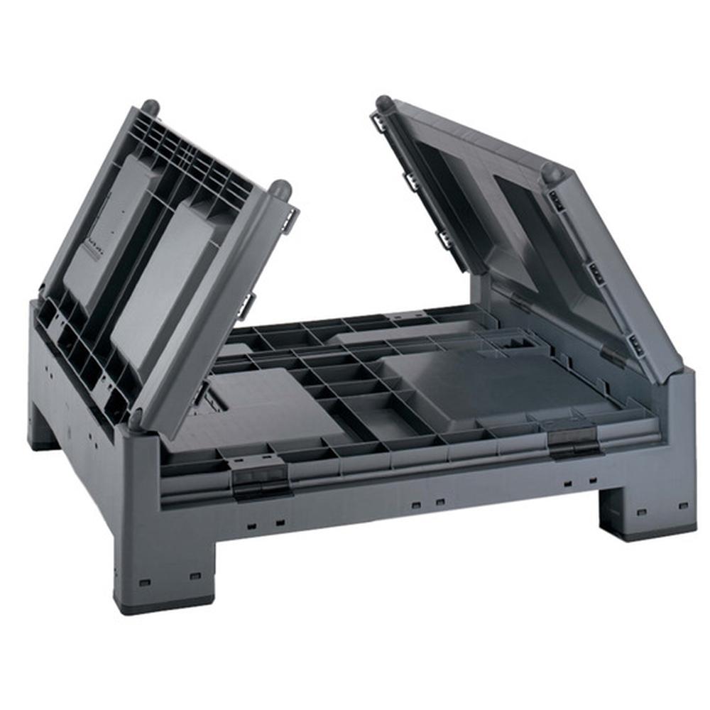 Sulankstomas plastikinis konteineris, 1200x1000x847 mm, PROMAG