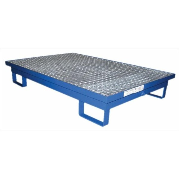 Painted steel drainage collection tray