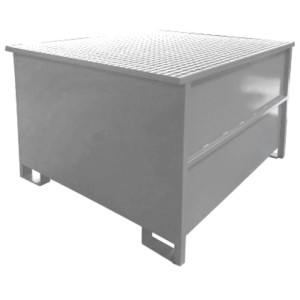 Cinkuota nuotėkų surinkimo vonia 1300x1100, 1000 l, PROMAG