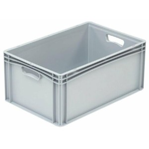 Plastikinė dėžė BASIC, 600x400x270 mm, sertifikatas, PROMAG
