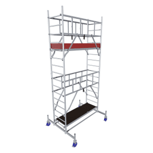 Aluminum scaffolding
