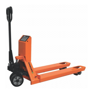 Pallet trucks with scales