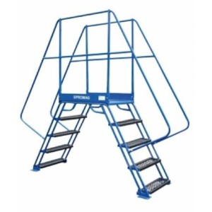 Crossover work platforms