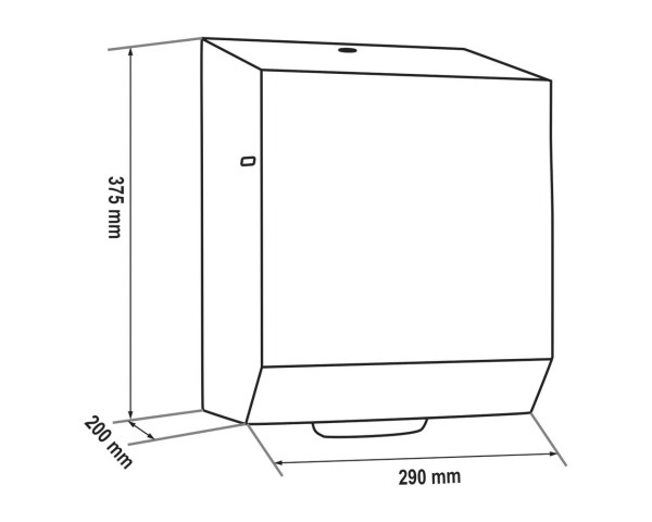 Automatic paper towel dispenser