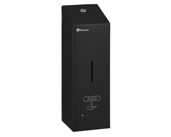 Merida Stella Automatic Slim Black Line bekontaktis muilo putų dozatorius, 800 ml, juodas