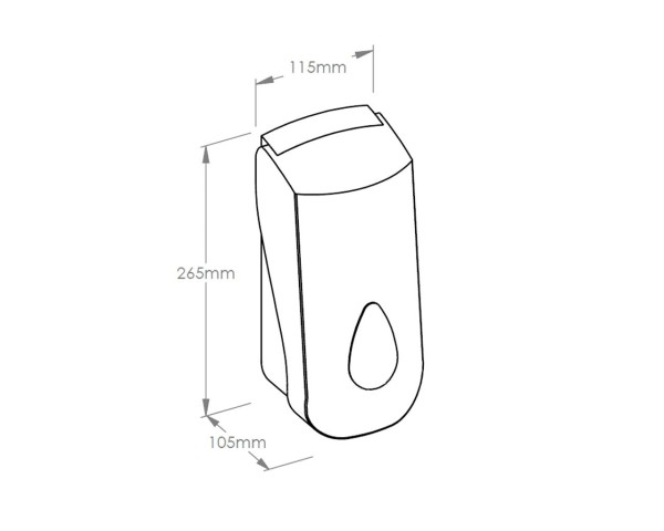 Soap foam dispenser