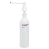 Įmontuojamas skysto muilo dozatorius, 1000 ml, šlifuotas (baltas), Cone, Merida