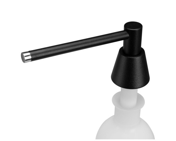 Built-in liquid soap dispenser