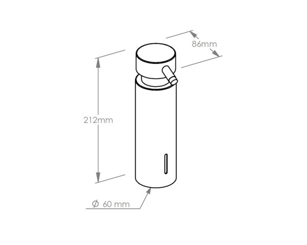 Liquid soap dispenser 300 ml