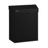 Sanitarinė šiukšliadėžė, 4,5 l, juoda, Merida Stella Black Line