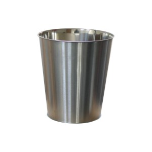 Atvira šiukšliadėžė, 10 l, matinis plienas, Merida