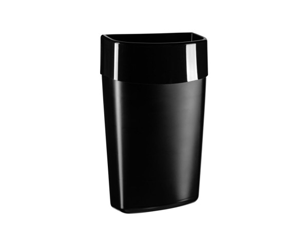 Pakabinama šiukšlių dėžė, atvira, 40 l, juoda, MERIDA COMO/ONE