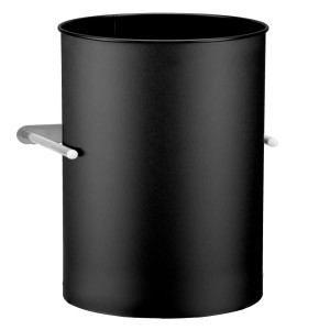 Reguliuojama šiukšlių dėžė, 30 l, juoda, MERIDA STELLA BLACK LINE