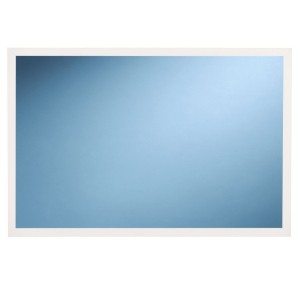 Mirror in white metal frames 40 x 60 cm, white, Merida Stella White Line
