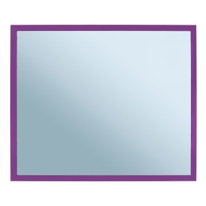 Mirror in a purple metal frame 50 x 60 cm, purple color, Merida Stella Violet Line