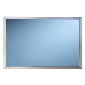 Mirror in a metal frame, matte, 40 x 60 cm