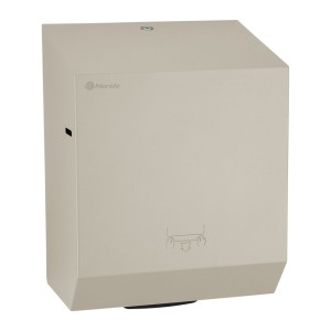 Paper towel dispenser, silk grey color, Merida Stella Silk Grey line