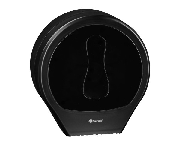 Tualetinio popieriaus dozatorius, plastikinis, juodas, Merida One