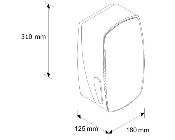 Dispenser for multi-layer toilet paper