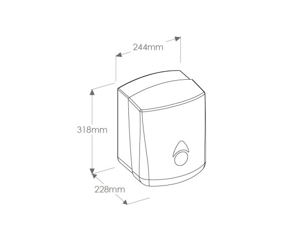 Paper towel dispenser