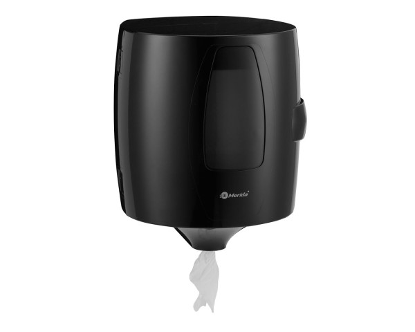 Dispenser in a roll of paper towels