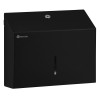 Sulankstytų popierinių rankšluosčių dozatorius, juodas, Merida Stella Black Line Slim Mini