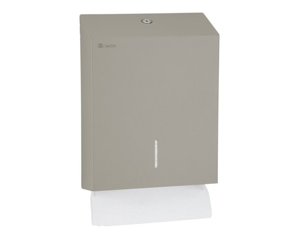 Dispenser for folded paper towels