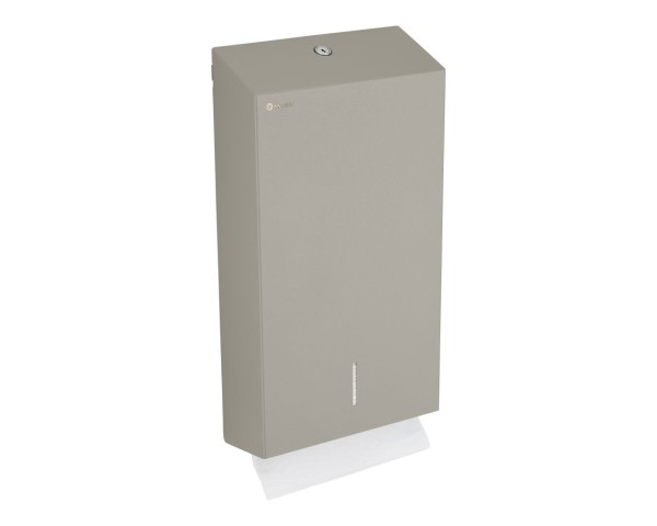 Dispenser for folded paper towels