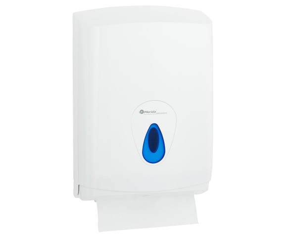 Folded paper towel dispenser