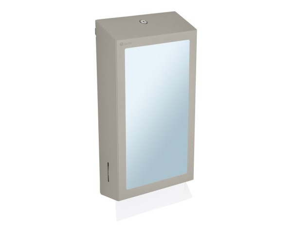 Dispenser of folded paper towels