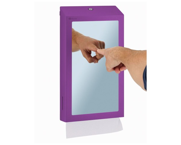 Dispenser for folded paper towels