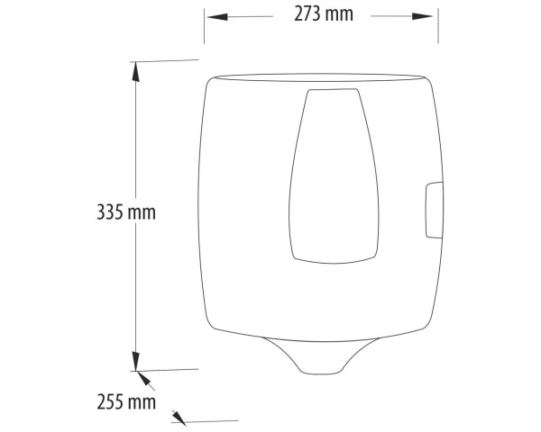 Dispenser for paper towel rolls with Leaf-By-Leaf dispensing system