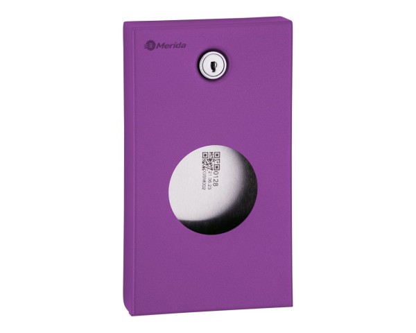 Higieninių maišelių dozatorius, violetinės spalvos, Merida Stella Violet Line