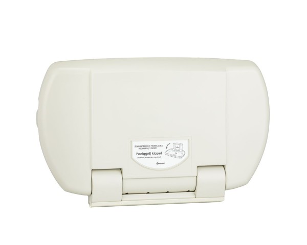 Wall-mounted baby changing table