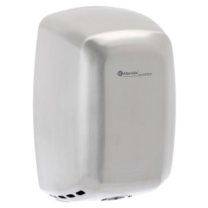 Automatic hand dryer, 420-1150 W, steel cover with satin finish, Merida Machflow