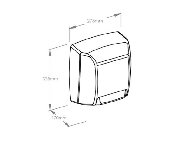 Automatic hand dryer