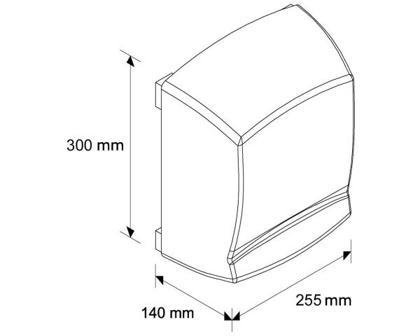 Automatic hand dryer
