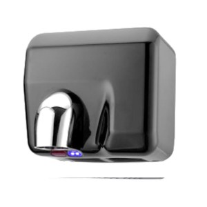 Hand dryer, black with AFP coating, MERIDA STARFLOW PLUS