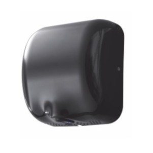 Automatic hand dryer, 1800 W, steel cover with black finish, MERIDA TURBO JET
