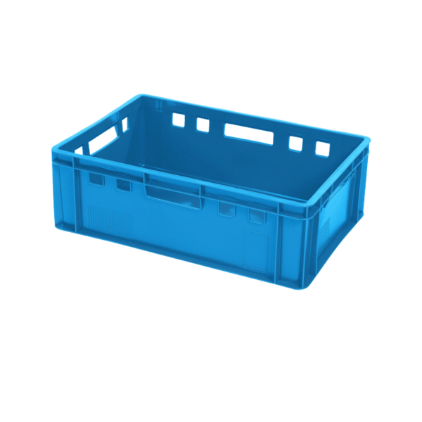 Plastikinė dėžė E2 mėlyna