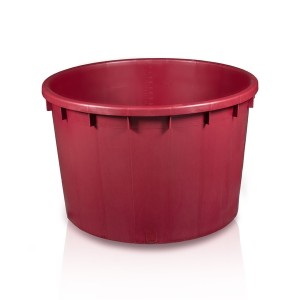 Plastic tub, red, 1000 l, 963725, TBA