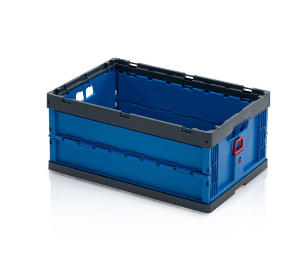 Folding box without lid