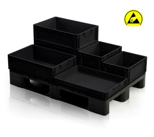 ESD Euro containers