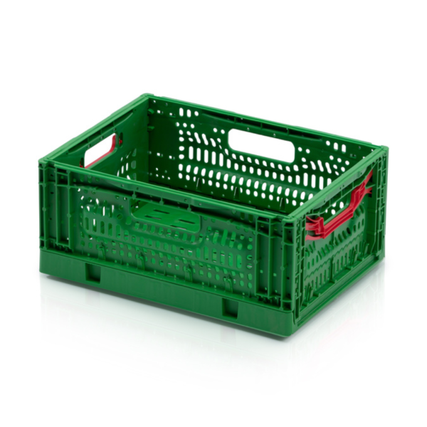 Foldable perforated box