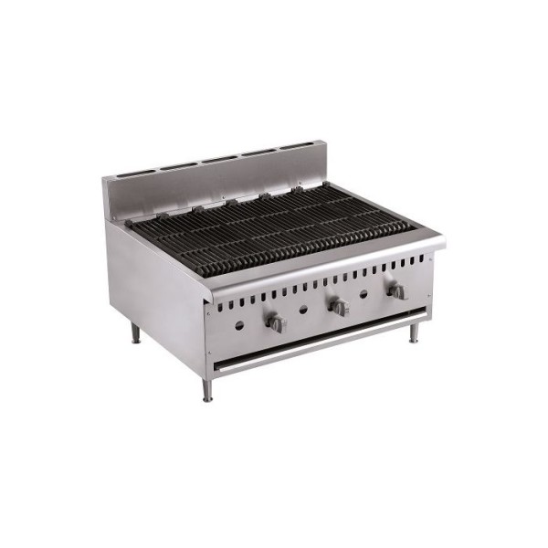 Gas Lava Rock Grill