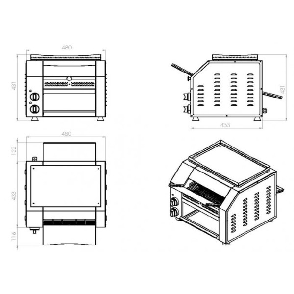 Conveyor Toaster