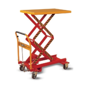 Scissor platform trolleys