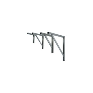 Stainless steel shelf brackets, 40/40 mm, 475x475 mm, 7003.0613, Combisteel