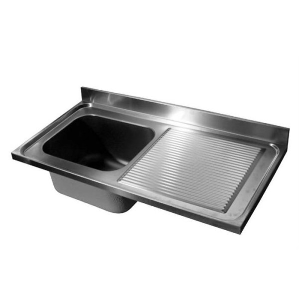 Stainless steel countertop