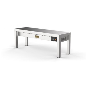 Heated shelf, ceramic heater, 4 heaters, 1400x300x350 mm, 7020.0710, Combisteel
